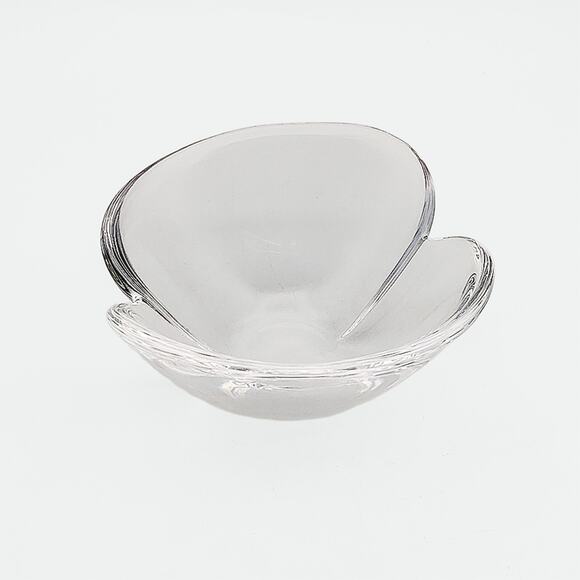 Holmegaard Glass Works "Duo" Small Hand-Blown Bowl Dish by Torben Jørgensen - Picture 6 of 8